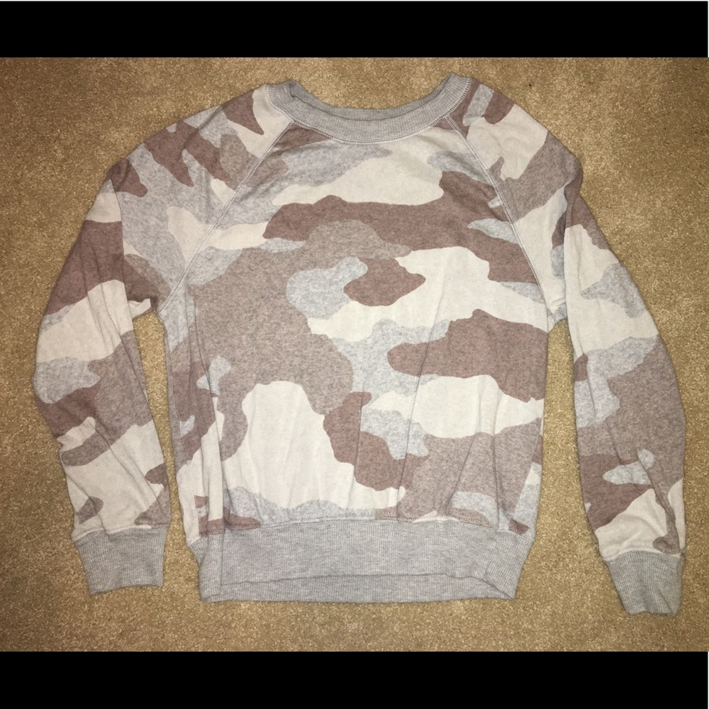 American Eagle Camouflage Sweater